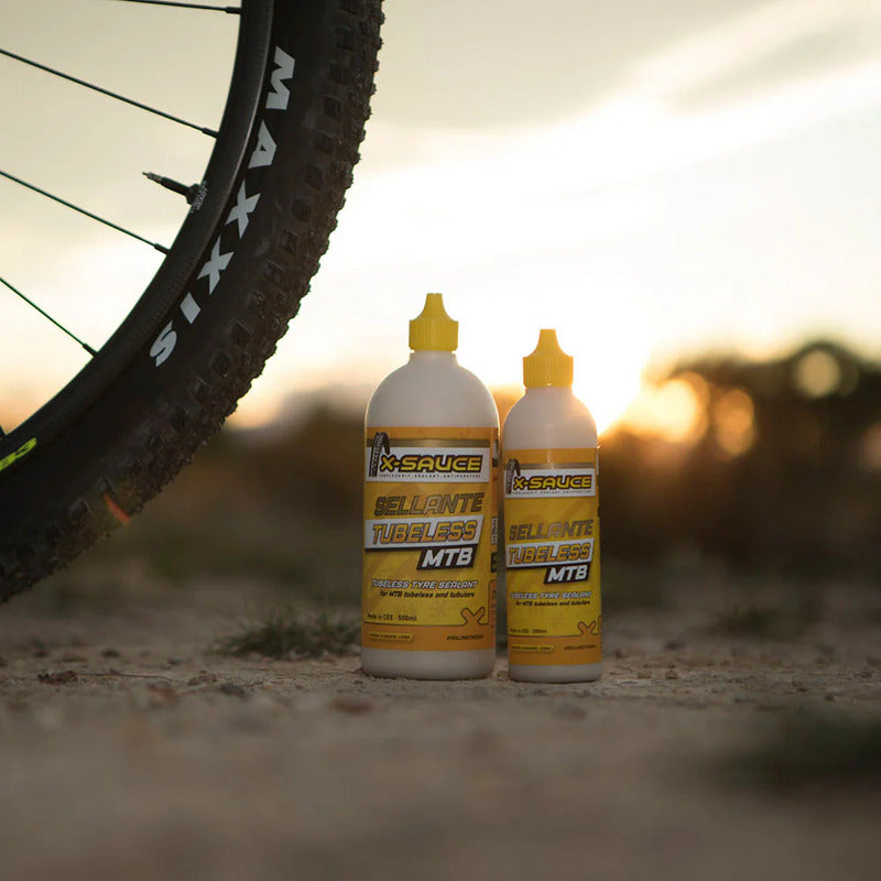 Liquido Sellante Tubular Antipinchazo Mtb X-sauce 200ml Mi tienda-Repuesto-de-bicicleta