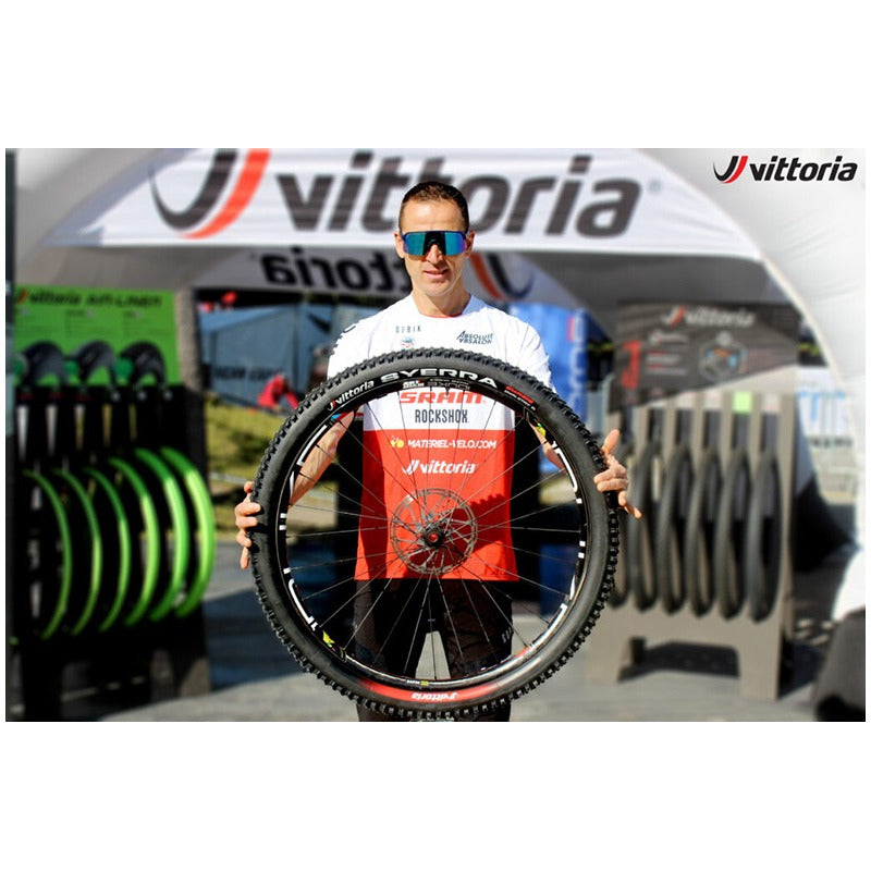 Neumatico Vittoria 700 X 25c Rubino Pro Graphene Kevlar Ruta