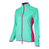 Cortaviento Reflectante Ciclismo Bici Trip Mujer Turquesa
