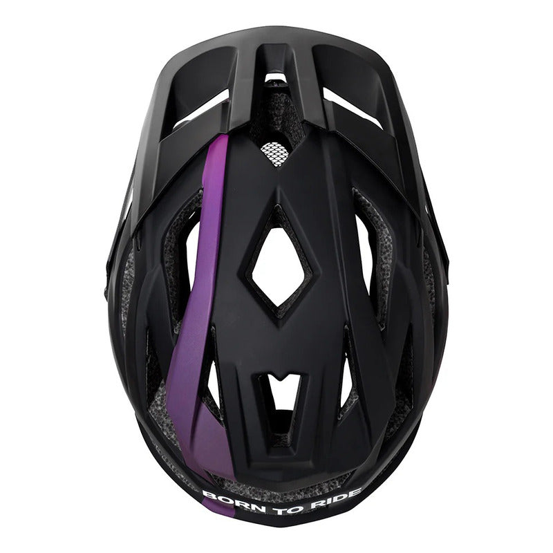 Casco Bicicleta Certificado Trip Mujer Fidlock Black Purple - Black Purple - S/m