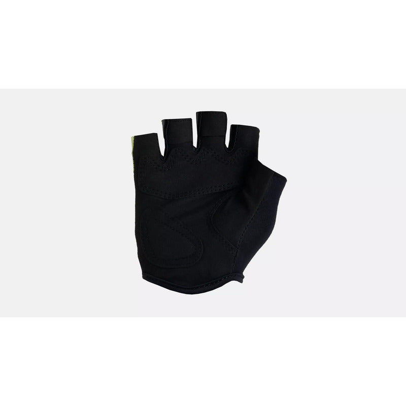 Guantes Bicicleta Specialized Body Geometry Niños Dedo Corto Negro/lima Talla M