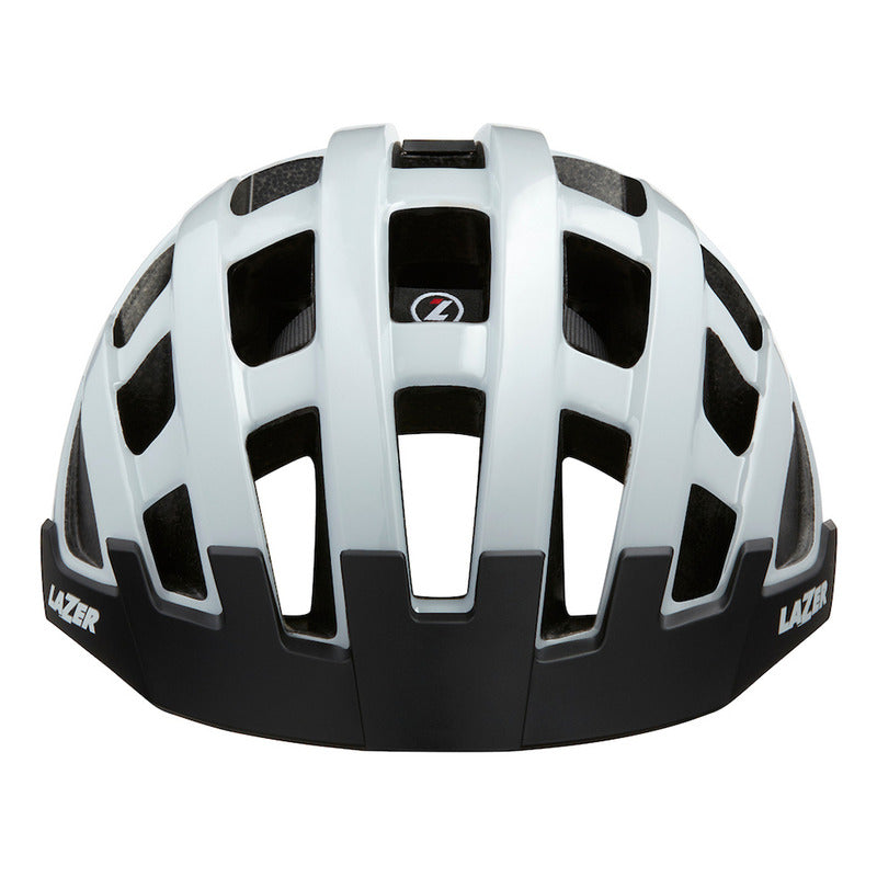 Casco Bicicleta Lazer Compact White Certificado Mtb Ruta Mi tienda-Repuesto-de-bicicleta