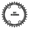 Corona Narrow 32t Y 34t 96 Bcd Shimano M6000 M7000 M8000 Mi tienda-Repuesto-de-bicicleta