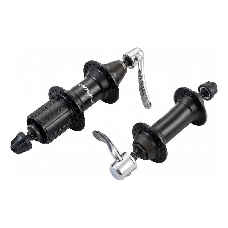 Par Mazas Cassette Formula Nucleo Hg Shimano 36h 8 A 12v Negro