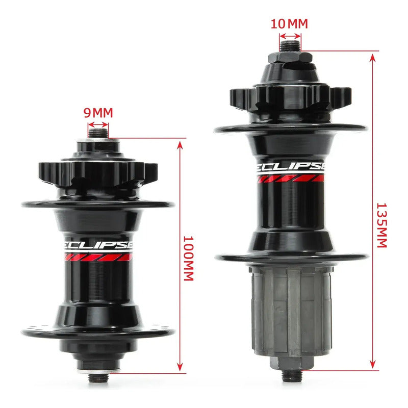 Mazas Cassette Eclipse Disco Nucleo Hg Shimano 32h 8 A 12v Negro