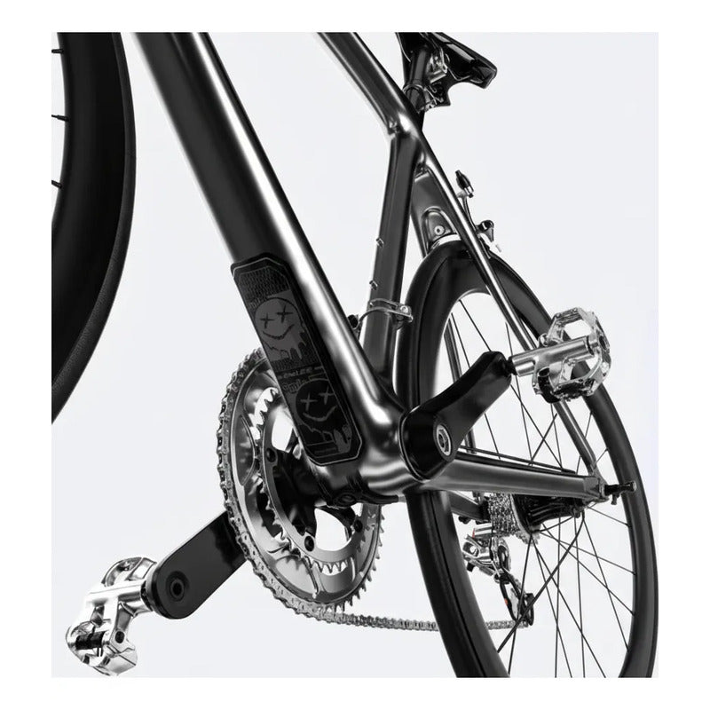 Cubre Tubo Protector Cuadro 3d Pp5 Adhesivo Dh Enduro Mtb Xc Negro