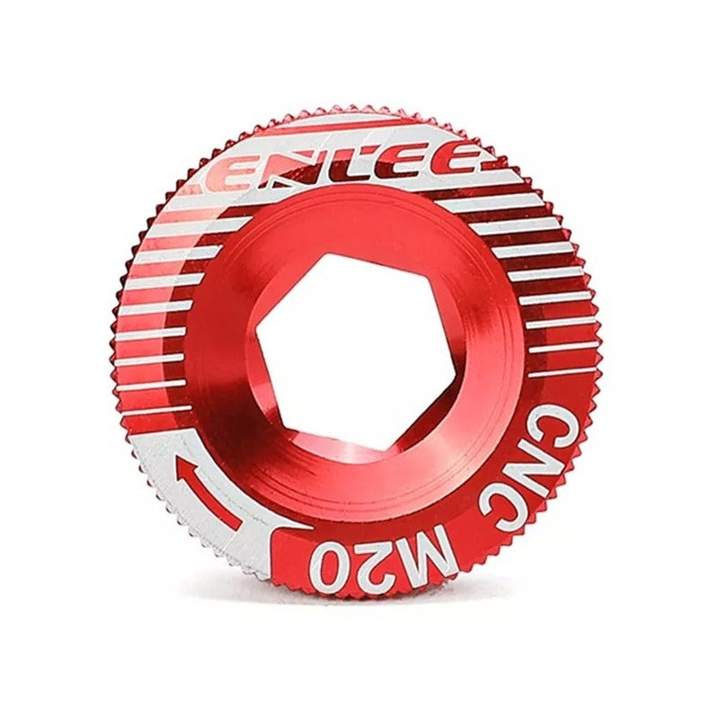 Tapa Perno Aprieta Bielas Volante M18 M20 Full Cnc Colores Mi tienda-Repuesto-de-bicicleta