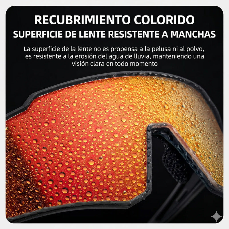 Lentes Polarizados Rockbros Certificados Ciclismo Running Polarizado Gris Oscuro