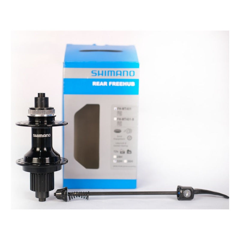 Maza Trasera Shimano Fh-mt401 32h 10x135mm Microspline 12v