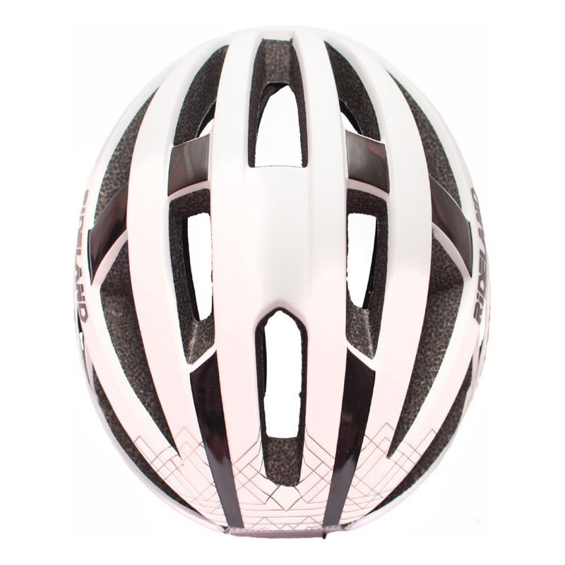 Casco Bicicleta Certificado Rideland Vista Fidlock C/luz Led - Blanco - M / L 54-61cm