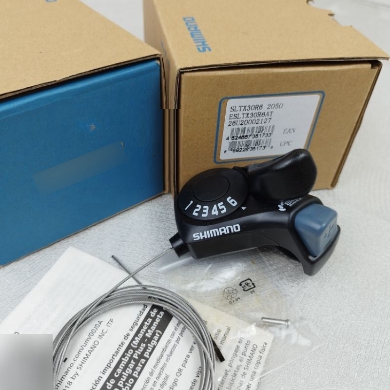 Manilla Cambio Shifter Derecho Shimano Sl-tx30 6v Original Mi tienda-Repuesto-de-bicicleta