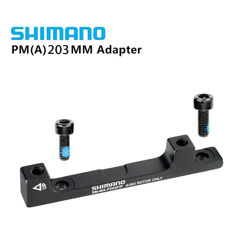 Adaptador Caliper Freno Shimano Bicicleta 203mm Pm Del/tras Mi tienda-Repuesto-de-bicicleta