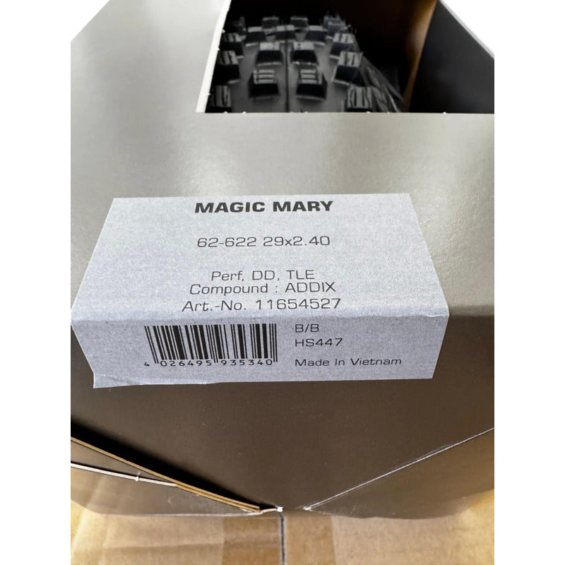 Neumatico 29x2.40 Schwalbe Magic Mary Dd Raceguard Tubeless Negro