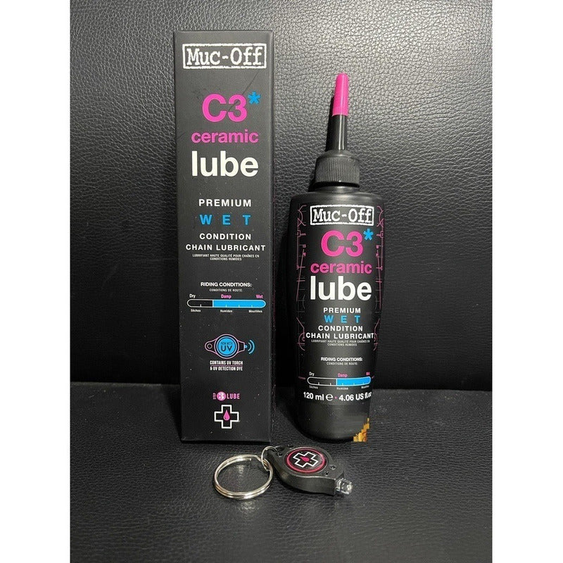 Aceite Lubricante Bicicleta Muc-off C3 Ceramico Wet 120ml Mi tienda-Repuesto-de-bicicleta