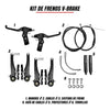 Kit Completo De Frenos V-brake Para Bicicleta Mtb Ruta Paseo Mi tienda-Repuesto-de-bicicleta