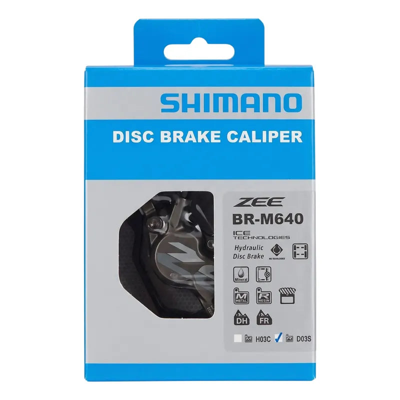 Caliper Freno Hidraulico 4 Pistones Shimano Zee M640