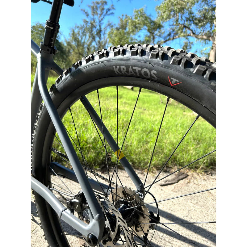 Pack 2 Neumaticos Mitas Kratos Aro 29x2.25 Kevlar Tubeless - Negro