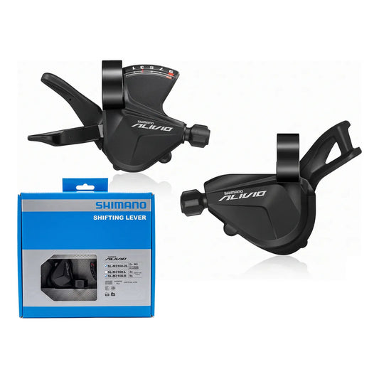 Par Shifter Shimano Altus 2x9v Sl-m3100 Izquerdo - Derecho Negro
