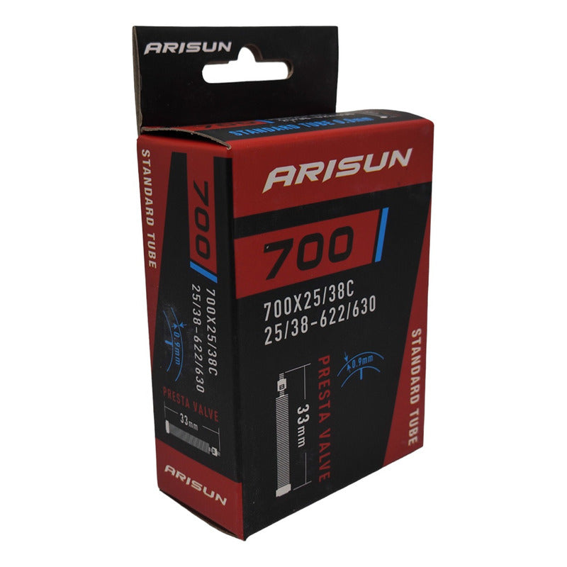 Camara Bicicleta Arisun Aro 700 X 25/38c Valvula Francesa Mi tienda-Repuesto-de-bicicleta