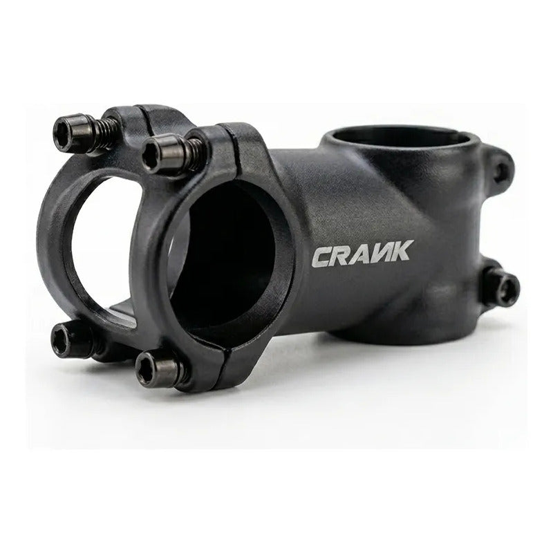 Tee Potencia Bicicleta Crank 28.6mm X 31.8mm 6° Aluminio Cnc Negro 6 Cm