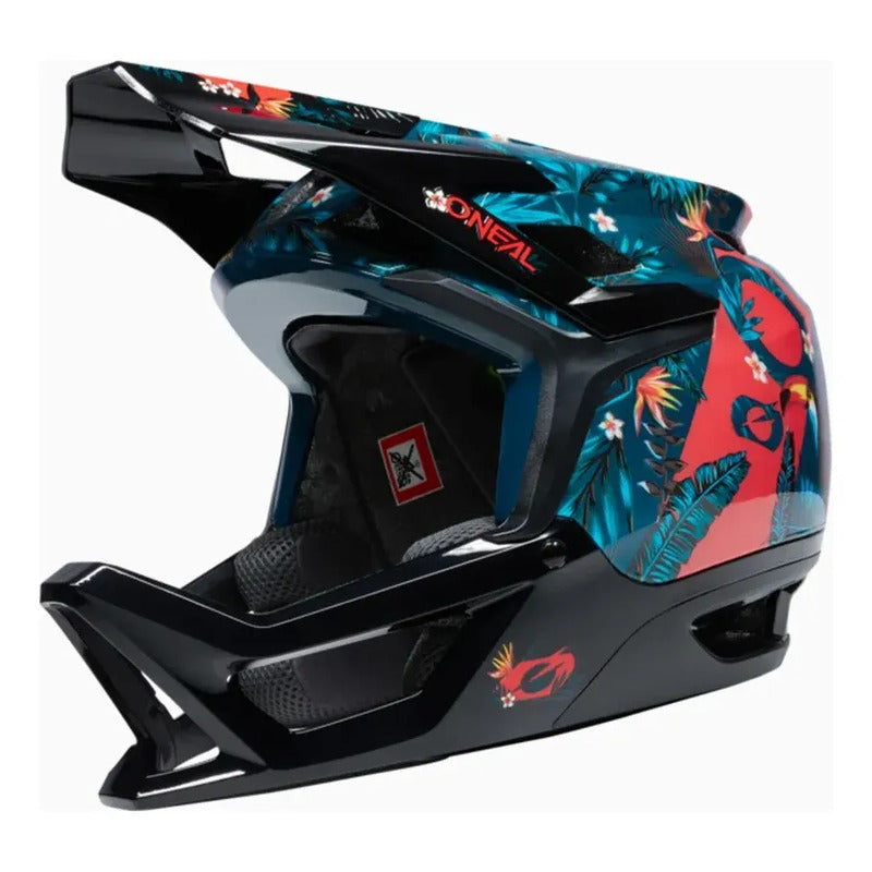 Casco Integral Bicicleta O'neal Transition Fidlock Dh Enduro Rio Black L (59-60cm)