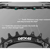 Corona Monoplato Narrow Wide Deckas 34t 104bcd Redonda 8-12v Mi tienda-Repuesto-de-bicicleta