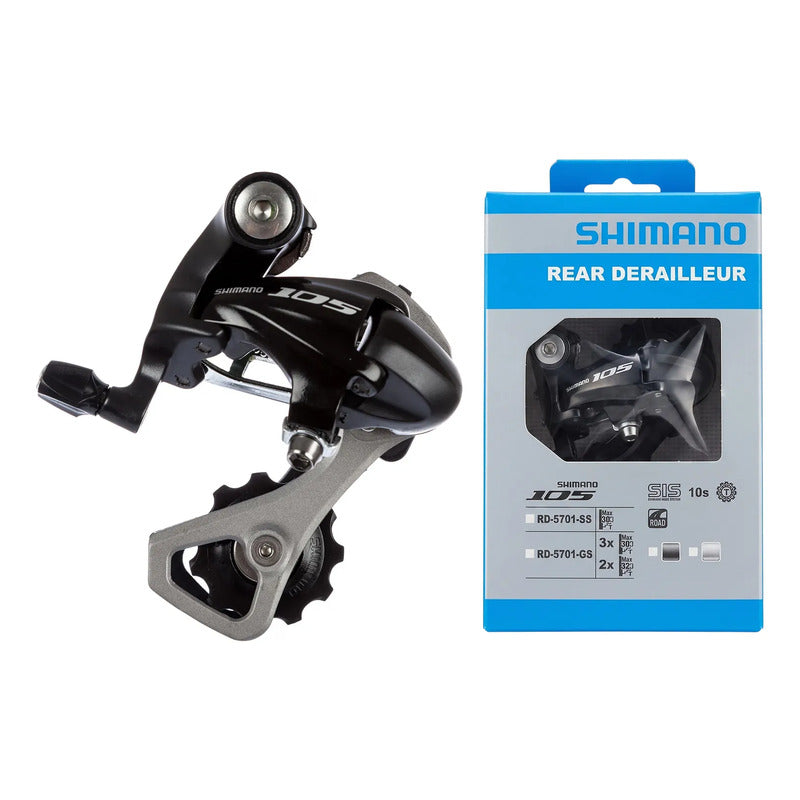 Pata Cambio Desviador Trasero Shimano 105 11v Rd-5701-ss Negro Corto