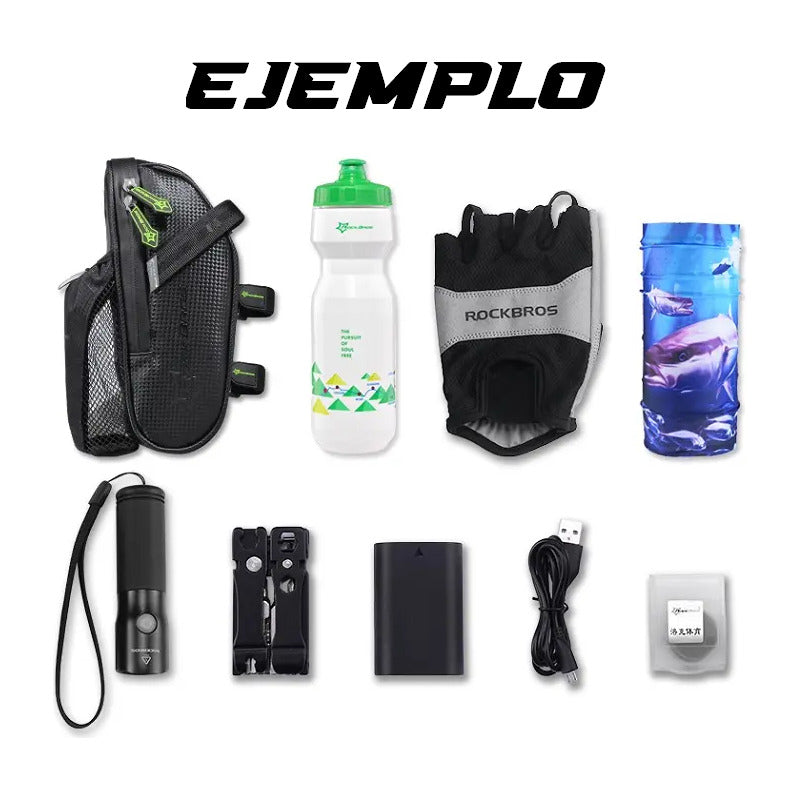 Bolso Sillín Porta Botella Bicicleta Impermeable Rockbros Mi tienda-Repuesto-de-bicicleta
