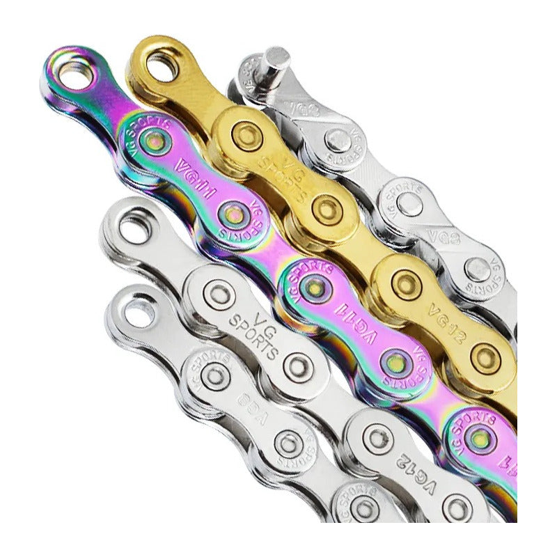 Cadena 11v Velocidades Multicolor Mtb Ruta Ultra Ligera Mi tienda-Repuesto-de-bicicleta