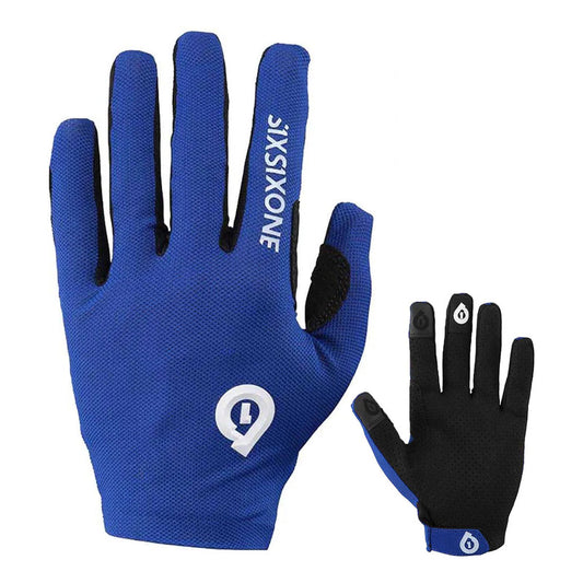 Guantes Bicicleta Sixsixone 661 Raji Blue Tactil Respirable Mi tienda-Repuesto-de-bicicleta