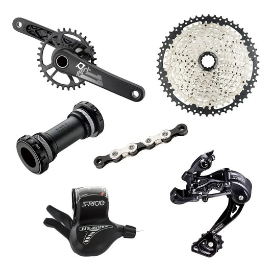 Transmision Monoplato 11v 1x11 S-ride Kmc 11-50t Con Volante