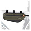 Bolso Cuadro Bicicleta Rockbros 1.7l Impermeable Reflectante Verde-negro