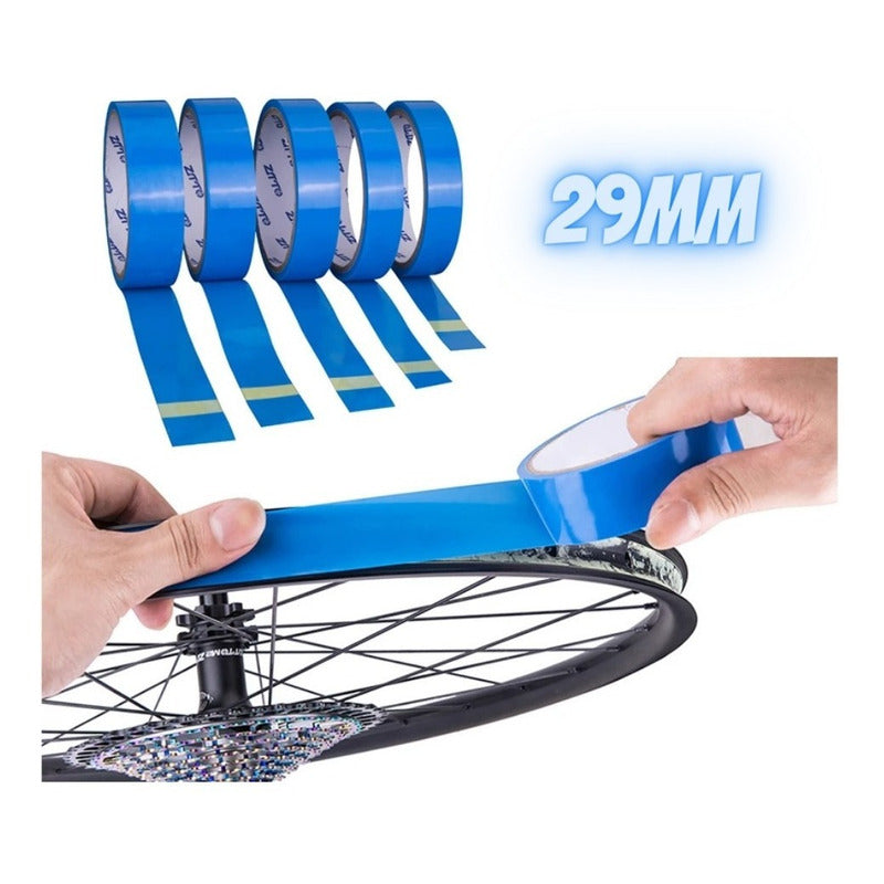 Cinta Tubular Tape Tubeless 10mts Mtb Ruta Varios Grosores Mi tienda-Repuesto-de-bicicleta