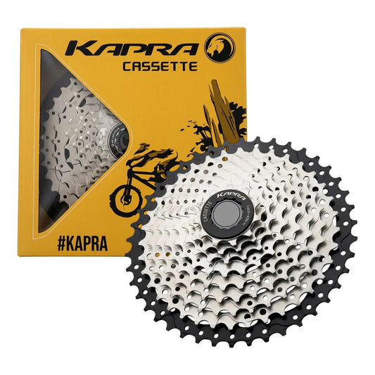 Piñon Cassette Kapra 9v 11-42 Compatible Nucleo Shimano Hg Plateado 11 42