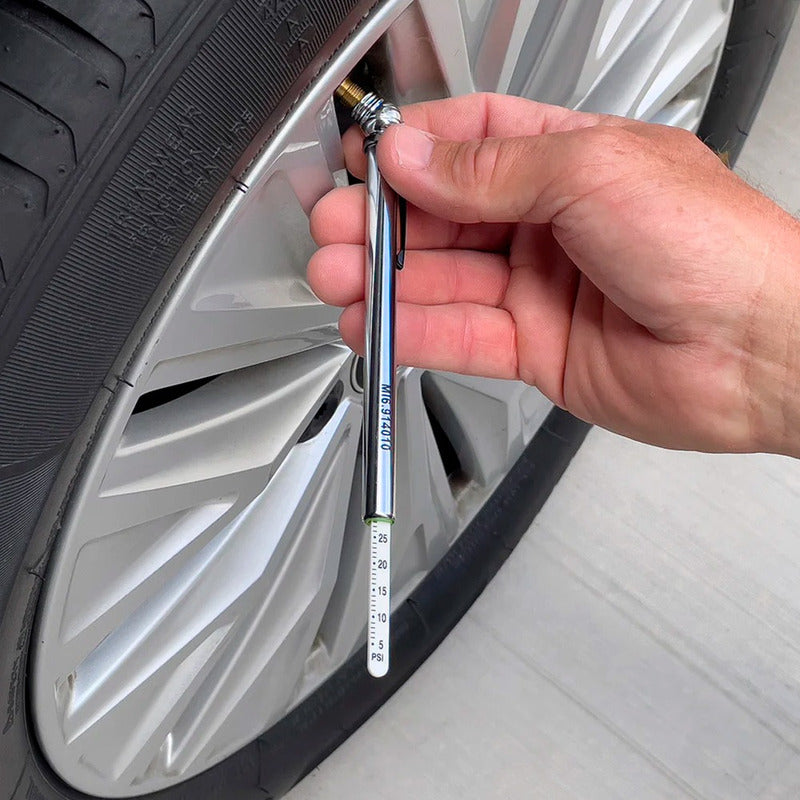 Manometro Medidor De Presion Slime Dualhead 5-50 Psi