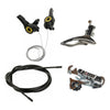 Set Manillas Cambio Trasero Desviador Y Fundas 3x 5v 6v 7v