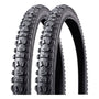 Pack 2 Neumaticos Bicicleta Aro 24 X 2.125 Buffalo Rocky Mtb Negro