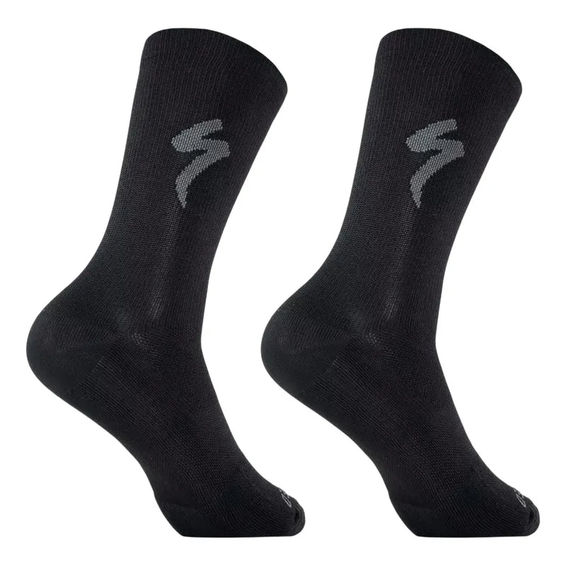 Calcetines De Ciclismo Specialized Softair Ruta Respirables Negro Softair Tall Talla Unica