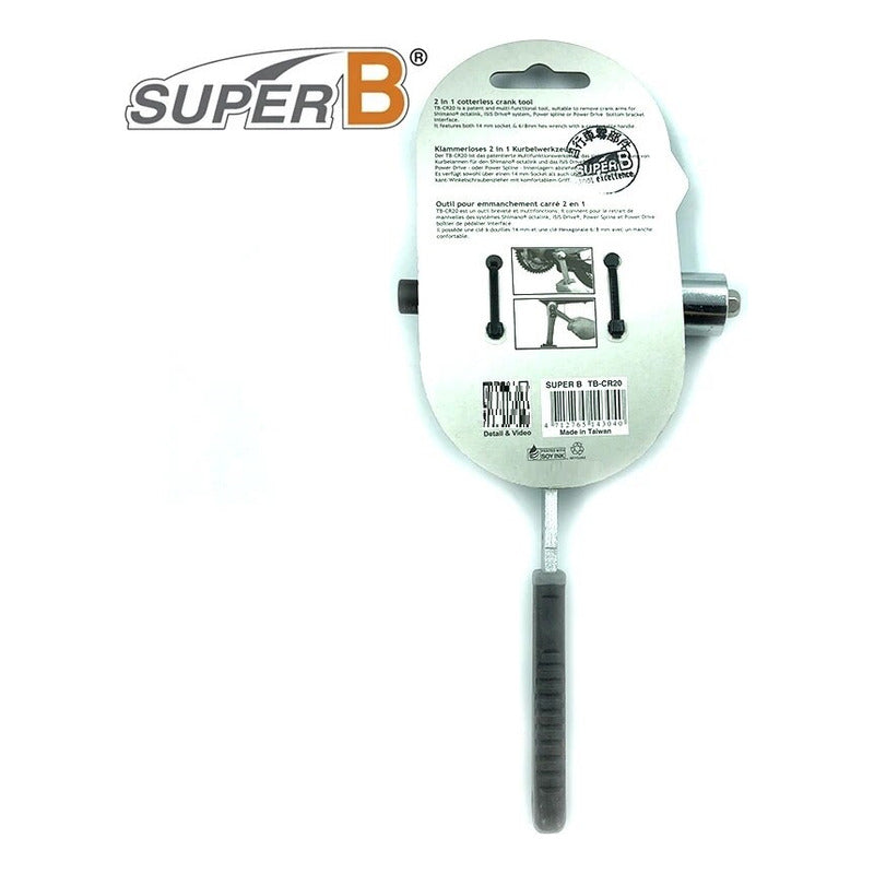 Extractor Volante Biela Eje Cuadrado Profesional Super B Mi tienda-Repuesto-de-bicicleta