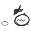 Shifter Shimano Deore Sl-m5130-r Derecho 10v 1x10 Original Negro