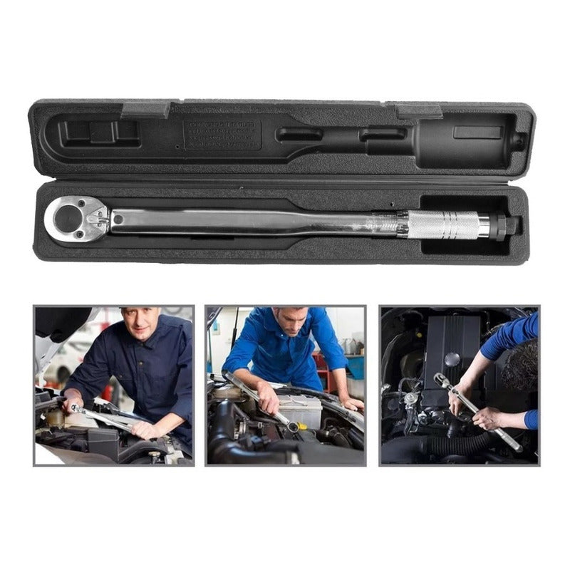 Llave De Torque Torquimetro 1/2'' 28 A 210 Nm Profesional Mi tienda-Repuesto-de-bicicleta