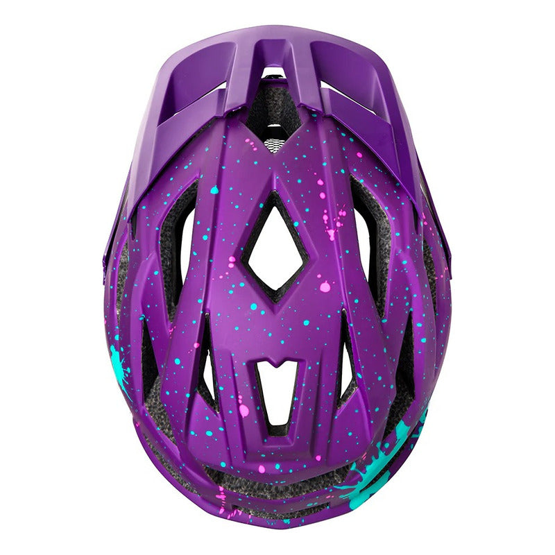 Casco Bicicleta Certificado Trip Mujer Fidlock Purple Blue Violeta S/m