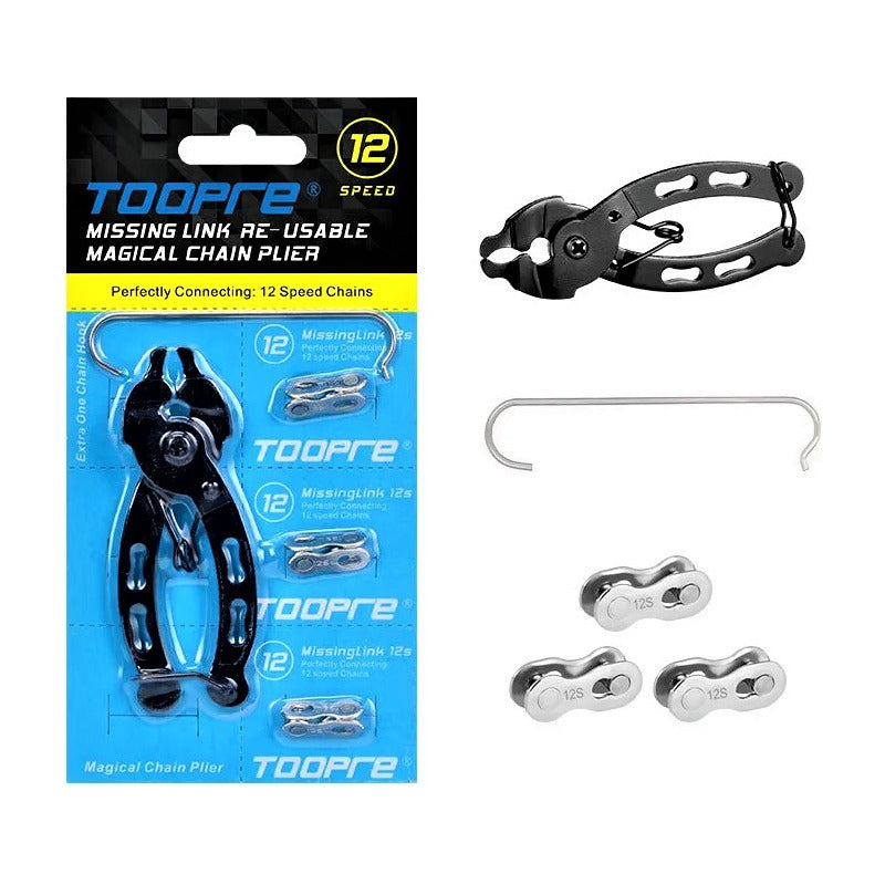 Pack Herramienta Alicate 2en1 Con 3 Eslabones De Cadena 12v Mi tienda-Repuesto-de-bicicleta