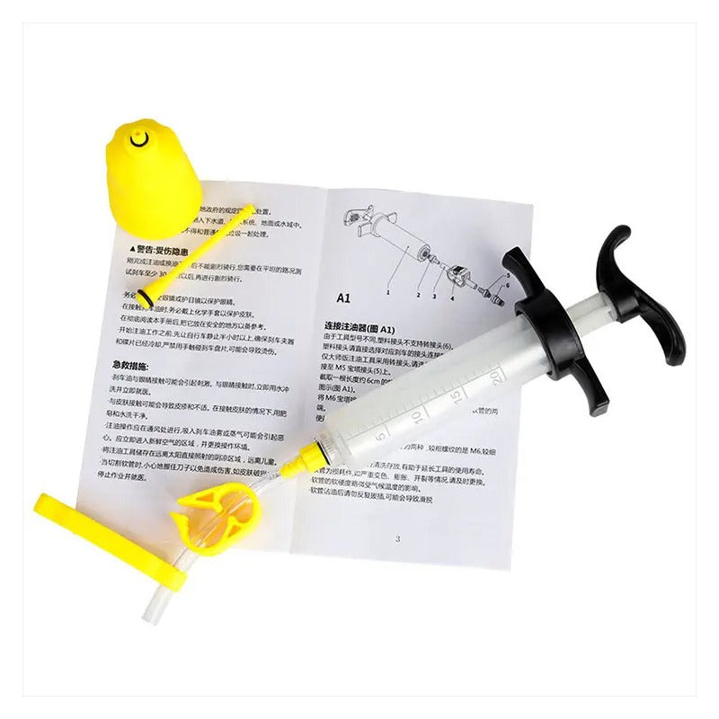 Kit Sangrado Purgado De Frenos Shimano Sram Tektro Universal Mi tienda-Repuesto-de-bicicleta