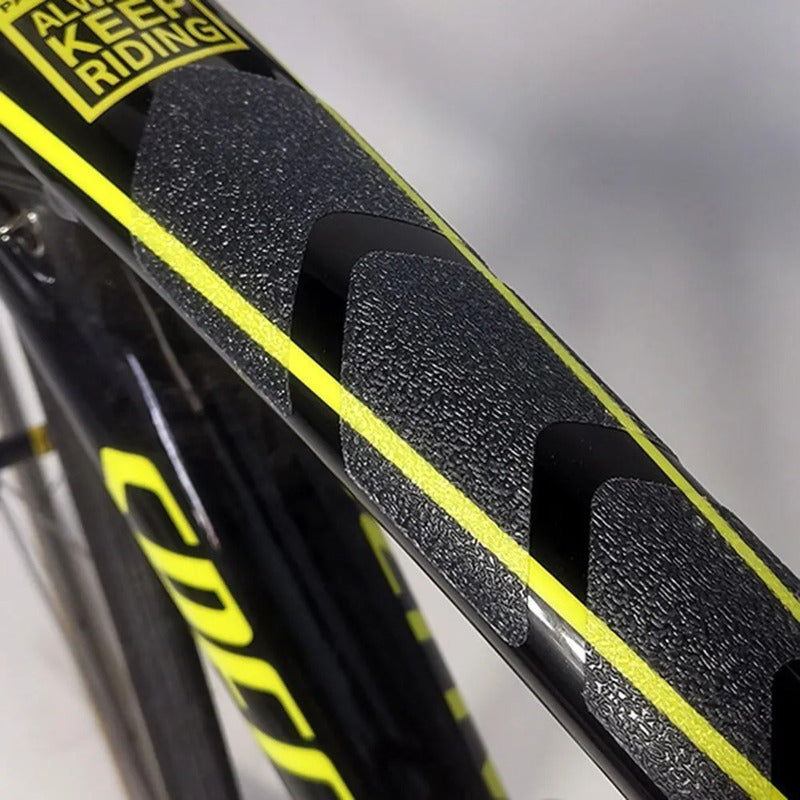 Kit Proteccion Para Cuadro Marcos De Bicicleta Adhesivo 3d Transparente