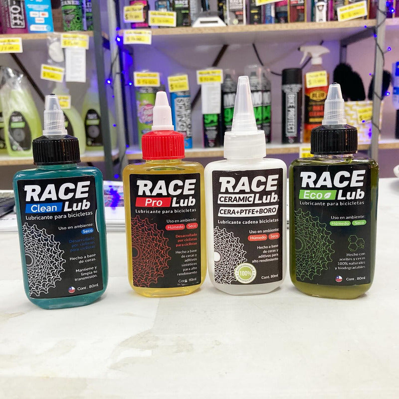 Aceite De Cadena Bicicleta Racelub Ceramico Todo Clima 80ml Mi tienda-Repuesto-de-bicicleta