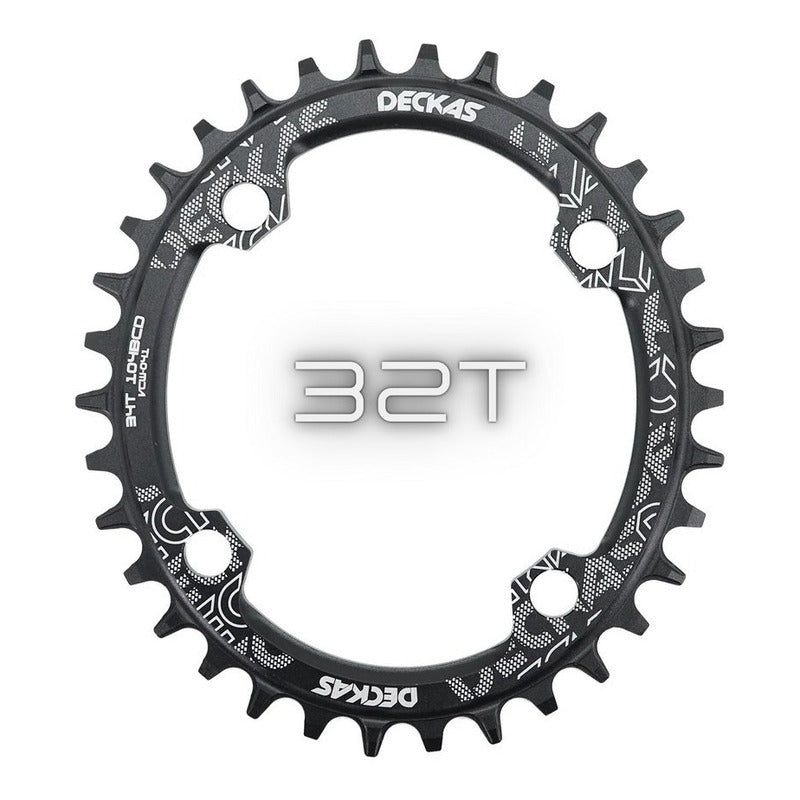 Corona Monoplato Narrow Wide 104 Bcd Ovalada 32t 34t 36t Mi tienda-Repuesto-de-bicicleta