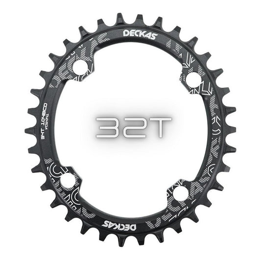Corona Monoplato Narrow Wide 104 Bcd Ovalada 32t 34t 36t Mi tienda-Repuesto-de-bicicleta