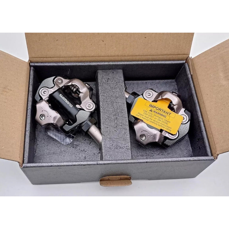 Pedales Spd Shimano Deore Xt Pd-m8100 Con Calas - Originales
