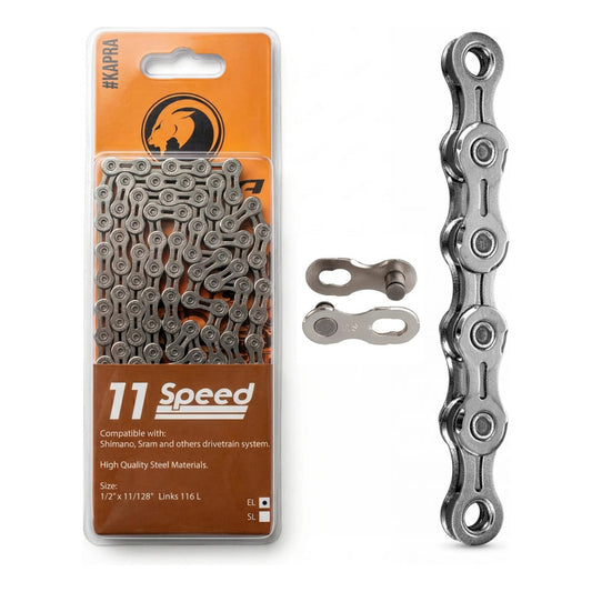 Cadena Bicicleta 11v Kapra 1x11 Compatible Sram Shimano
